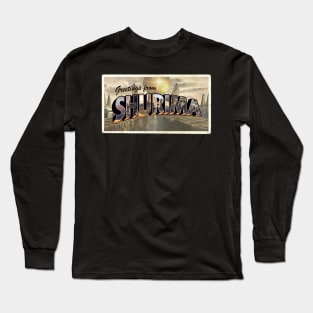 Greetings from shurima vintage Long Sleeve T-Shirt